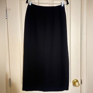 Jones New York Vintage Black Maxi Skirt